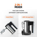 Elektrischer Handmixer mit individuell gefärbter Aufbewahrungsbasis